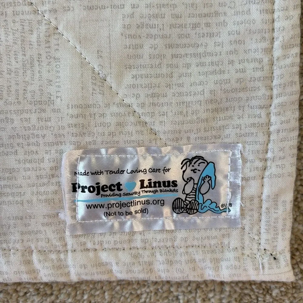 Project Linus Handmade Child’s Quilt Tiny Frogs Print 48”x42”